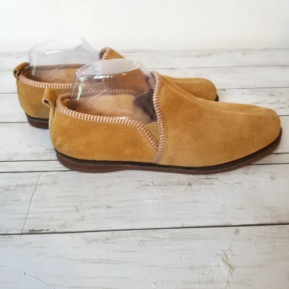 Faux Suede Faux Fur Slip-On Scuff Slipper Loafers